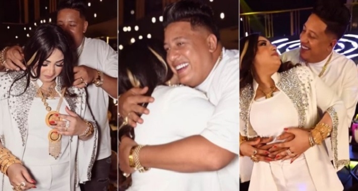 حمو بيكا وزوجته