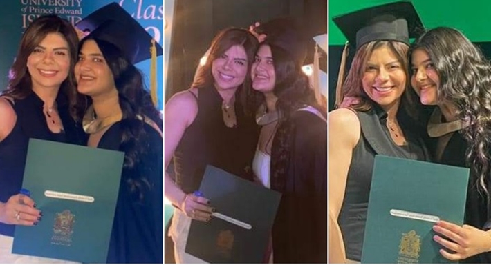 أميرة فتحي وابنتها