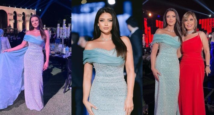 رضوى الشربيني في حفل زفاف نجل خيري رمضان