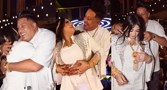 حمو بيكا وزوجته