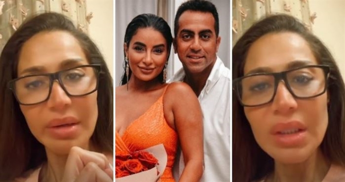 بسمة وهبة وجوري بكر وزوجها