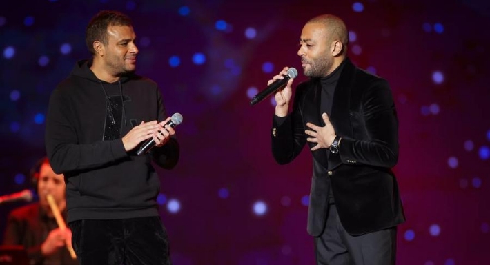 رامي صبري وتامر عاشور