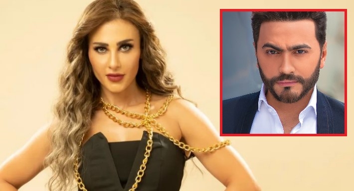 بسنت السبقي وتامر حسني