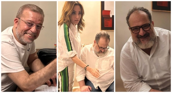 خالد الصاوي وشريف منير وبشرى