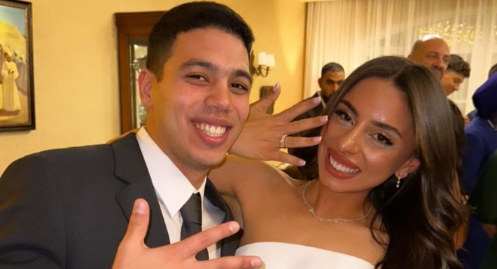 عادل رامي إمام وخطيبته