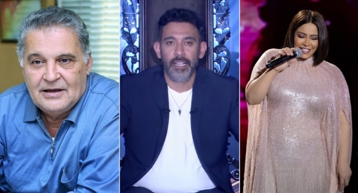 عمرو مصطفى شيرين عبد الوهاب ومحسن جابر