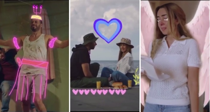 هنا الزاهد وأحمد السعدني