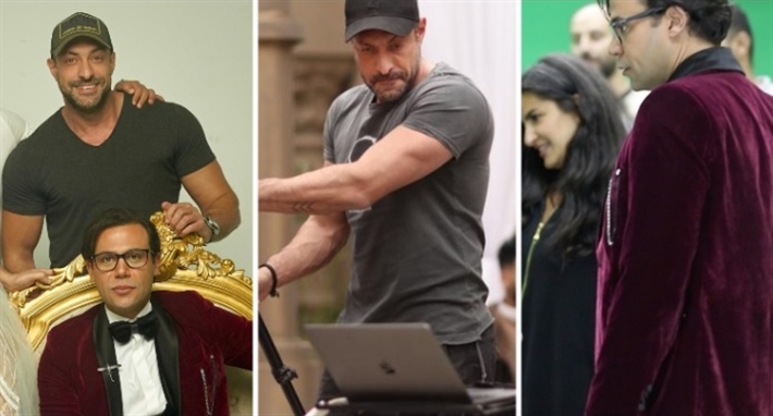 محمد إمام والمصور أيمن عباس