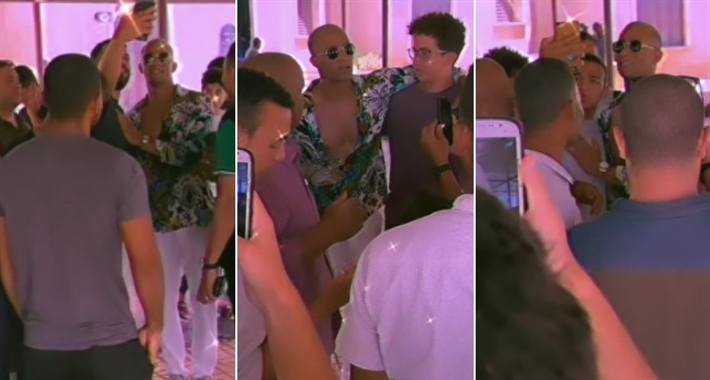 محمد رمضان وسط جمهوره