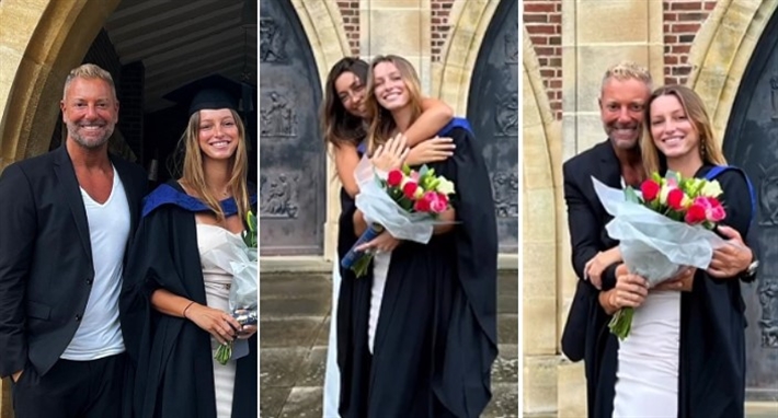 تامر هجرس وابنته