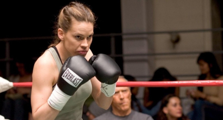 هيلاري سوانك في Million Dollar Baby