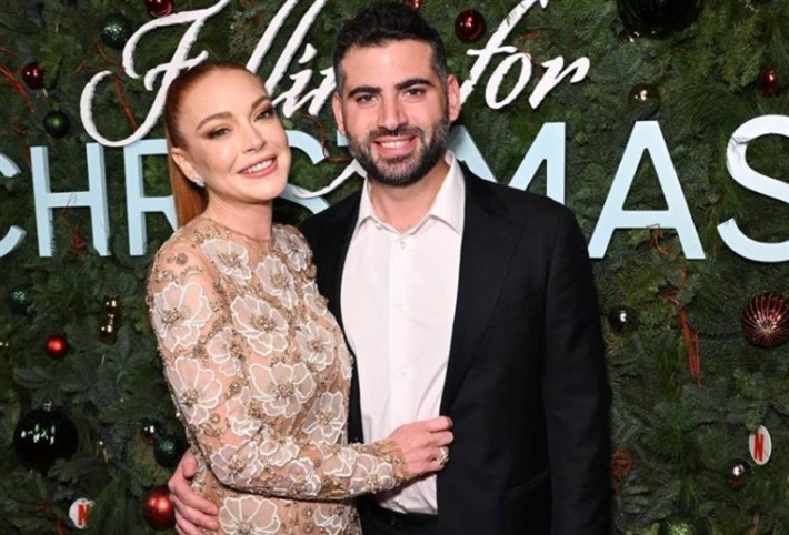 ليندسي لوهان وبدر شماس