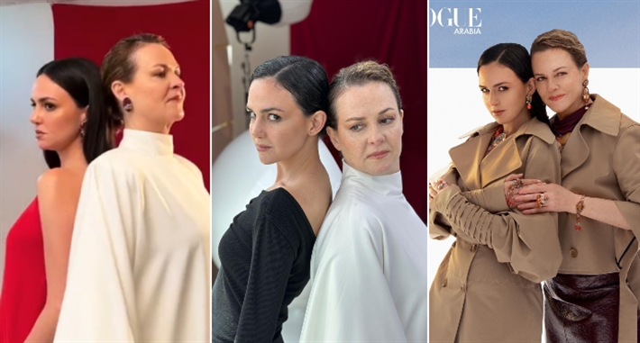 ركين سعد ووالدتها