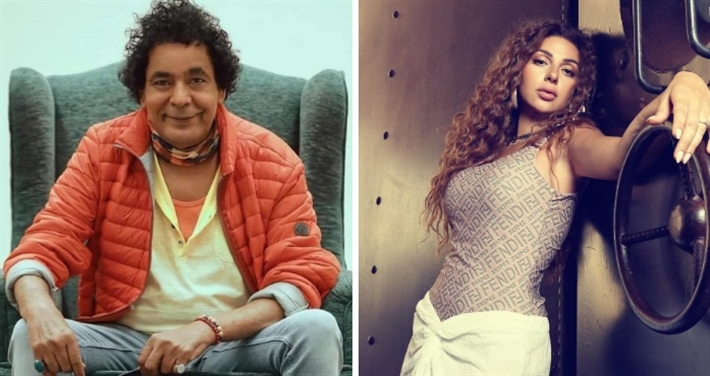 ميريام فارس ومحمد منير