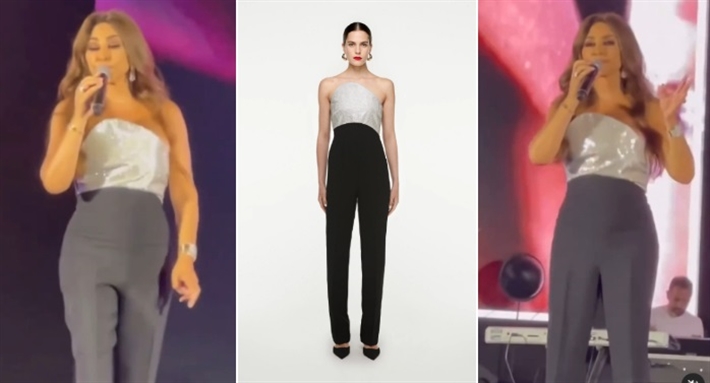 إليسا في حفلها في مهرجان العلمين