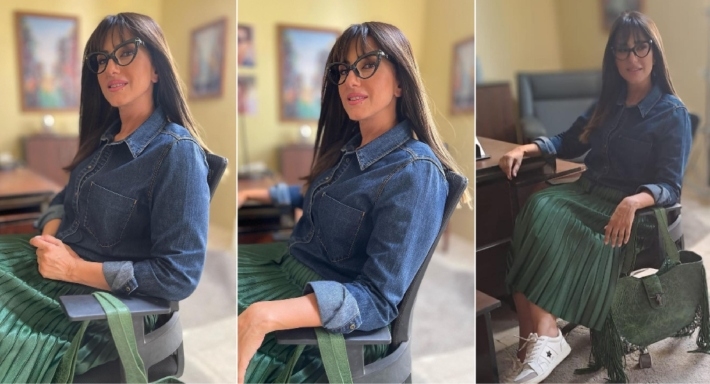 حنان مطاوع في كواليس هابي هالوين