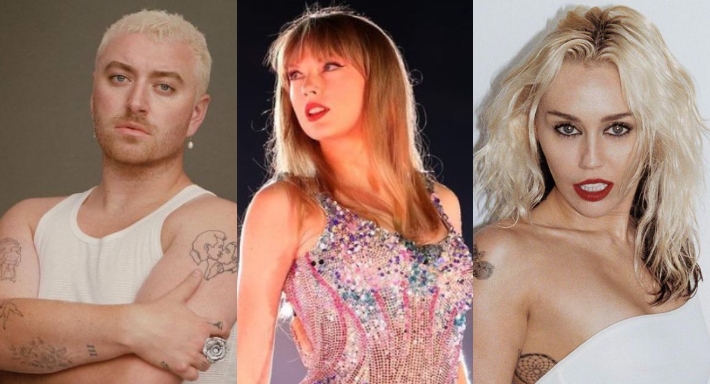 مايلي سايرس وتايلور سويفت وسام سميث من بين المرشحين لجوائز MTV VMA