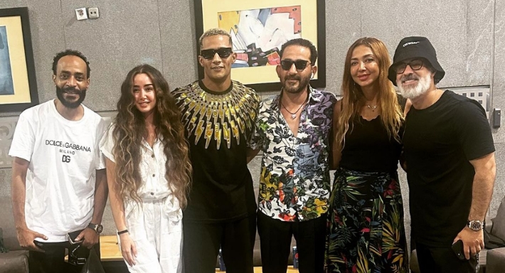 حمدي بدر ومي جلال وأحمد حلمي ومحمد رمضان وهنا الزاهد