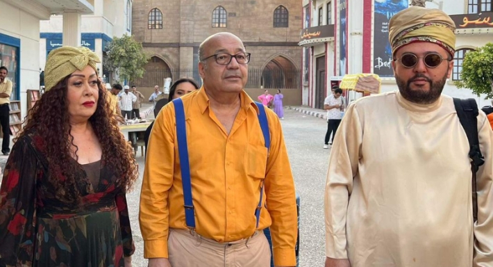 عمرو عبد العزيز وحجاج عبد العظيم وهالة فاخر