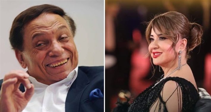 مادلين طبر وعادل إمام