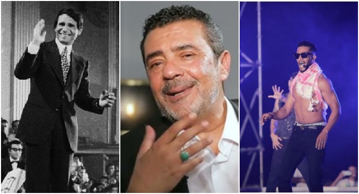 شريف خيرالله ومحمد رمضان وعبدالحليم حافظ