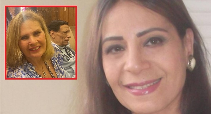 عفاف مصطفى ويسرا وعادل إمام