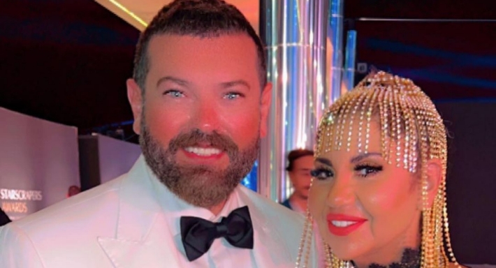 بوسي شلبي وعمرو يوسف