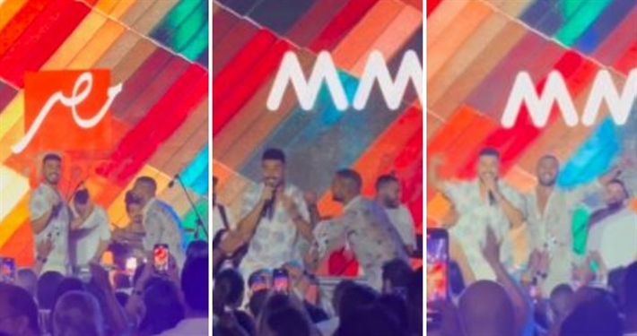 محمد أنور يعني مع أحمد سعد