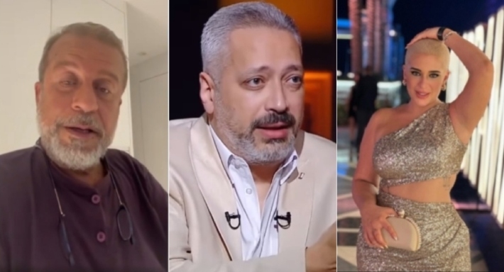 تامر أمين وشريف منير وأسما شريف منير