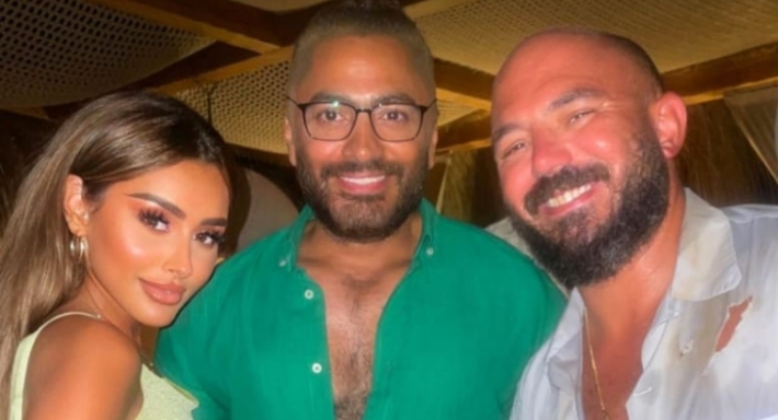 تامر حسني وعسيلي