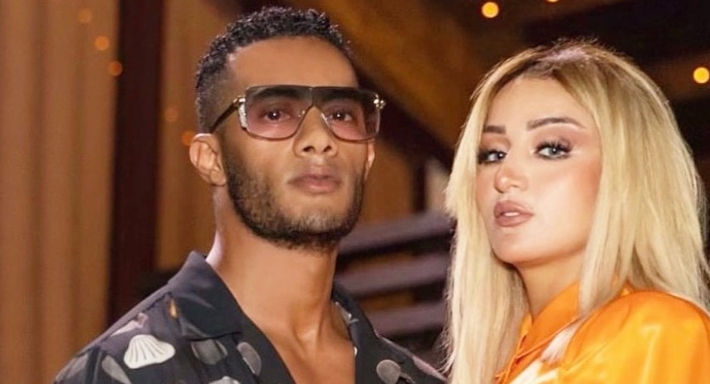 محمد رمضان وزوجته