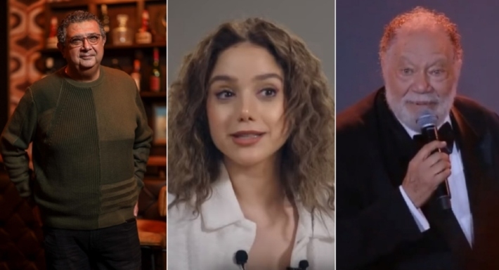 رنا رئيس ويحيى الفخراني وماجد الكدواني