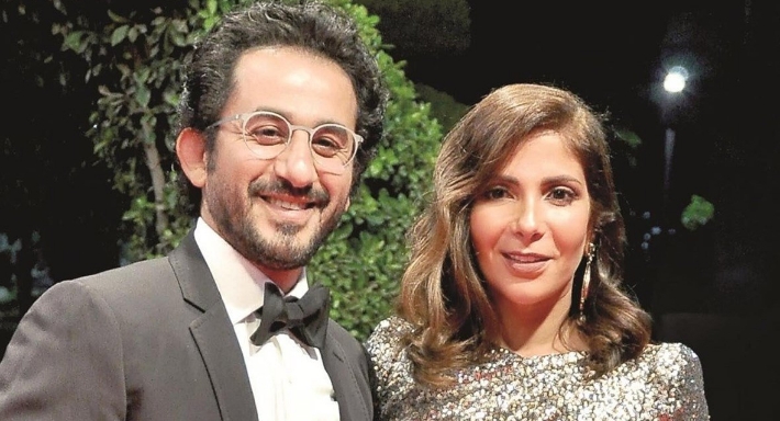 منى زكي وأحمد حلمي