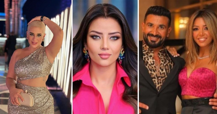 أحمد سعد وعلياء البسيوني ورضوى الشربيني وأسما شريف منير