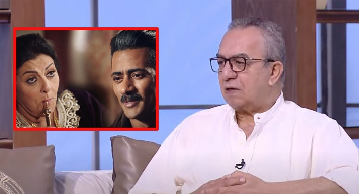 المخرج جمال عبد الحميد ومحمد رمضان وهالة صدقي