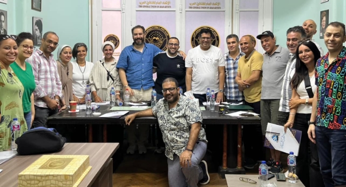 أعضاء شعبة السيناريو نقابة المهن السينمائية