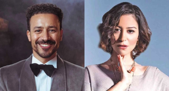 أحمد داود ومنة شلبي