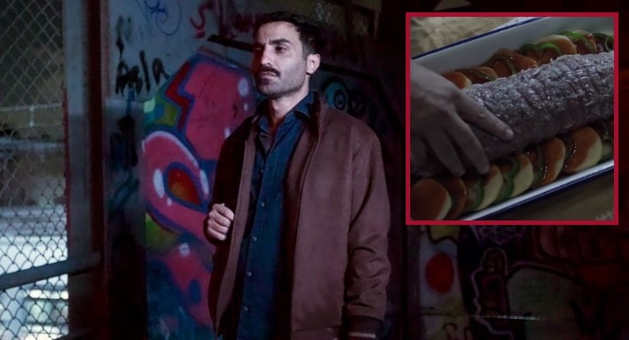 أحمد فهمي في مشهد من سفاح الجيزة