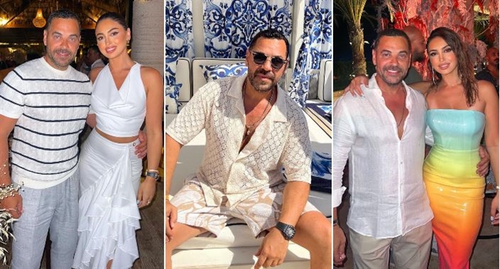 طارق العريان ونيكول سعفان