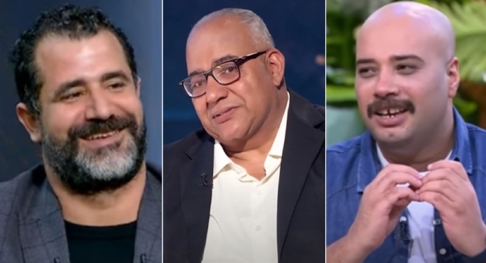 بيومي فؤاد ومحمود حافظ وحاتم صلاح