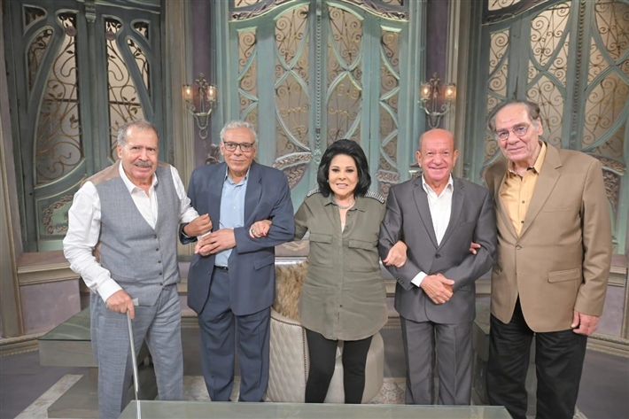 أبطال أكتوبر مع صاحبة السعادة