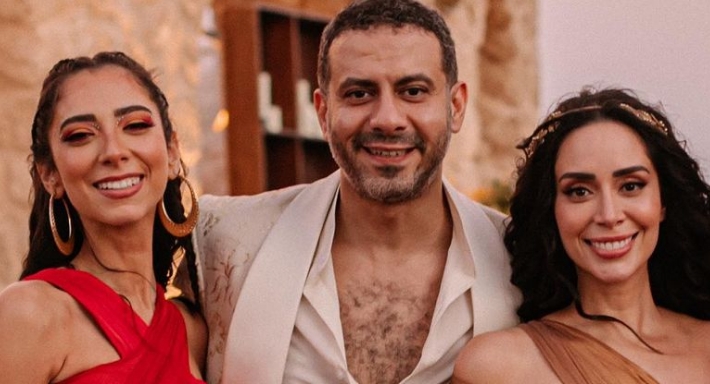 محمد فراج وداليا وبسنت شوقي