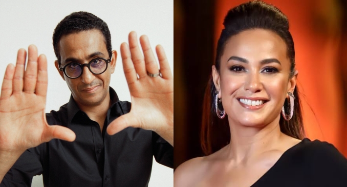 ندوات مروان حامد وهند صبري في مهرجان الجونة السينمائي