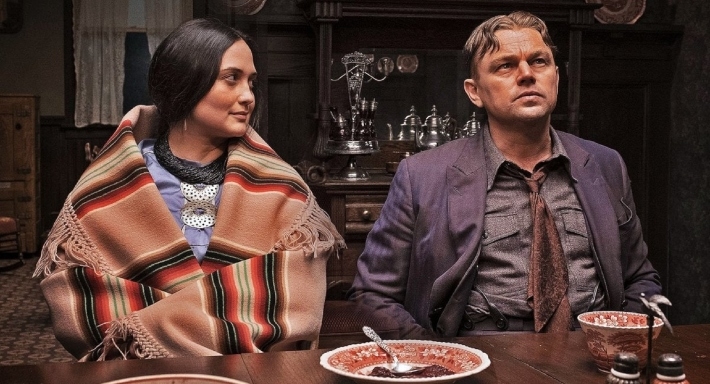 ليوناردو دي كابريو وليلي جلادستون