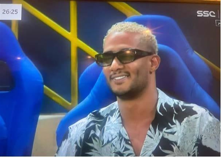 محمد رمضان في المدرجات