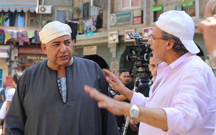 خالد يوسف وبيومي فؤاد