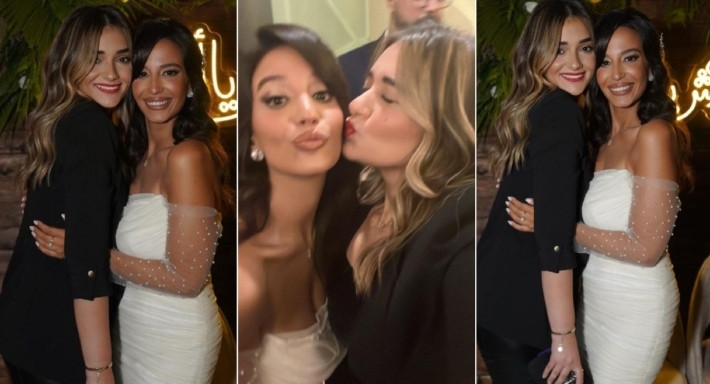 ملك أحمد زاهر ومريم الجندي