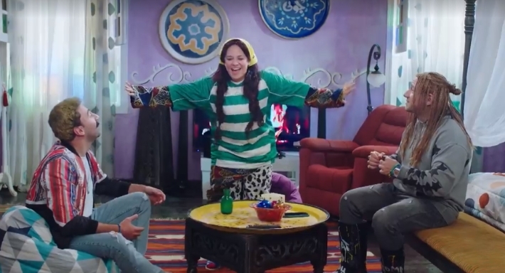 رحمة أحمد مع أحمد مكي ومحمد سلام