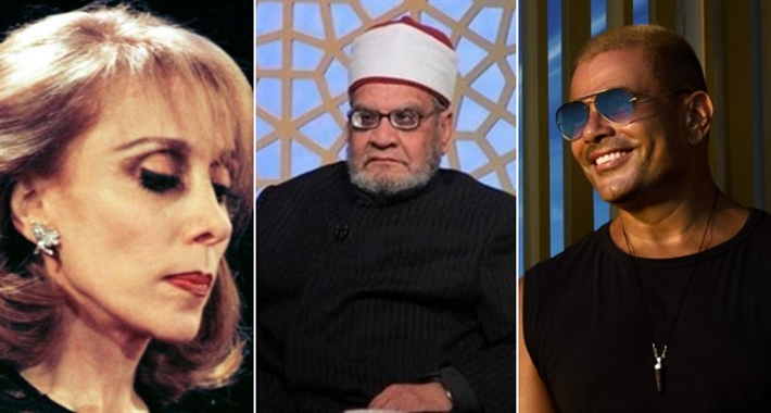 أحمد كريمة وعمرو دياب وفيروز