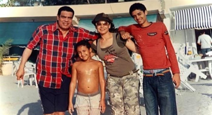 ماجدة نور الدين ونجلها وسامي العدل